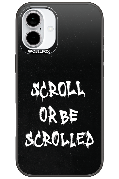 Scroll Black - Apple iPhone 16 Plus