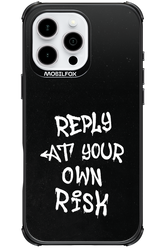 Risk Black - Apple iPhone 16 Pro Max