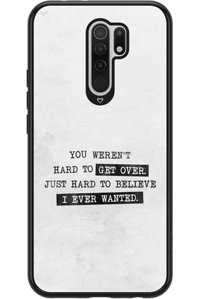Hard to Believe 2.0 - Xiaomi Redmi 9