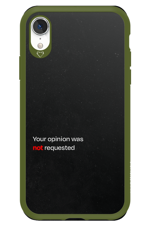 Not Requested 2.0 - Apple iPhone XR