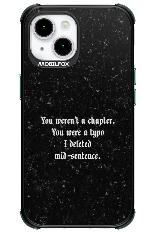 A Typo - Apple iPhone 15