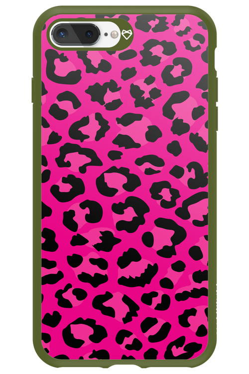 Fuchsia Leopard - Apple iPhone 7 Plus