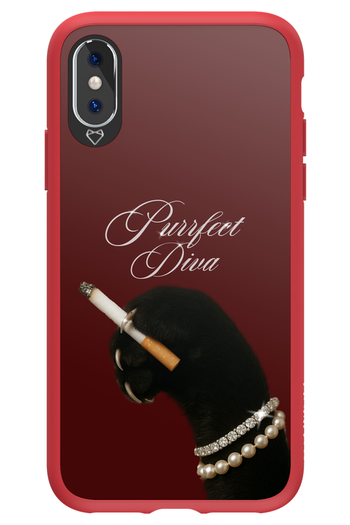 Purrfect Diva - Apple iPhone XS