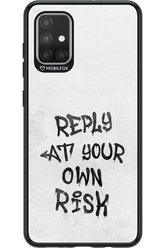 At Your Own Risk - Samsung Galaxy A71