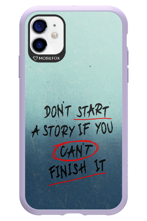 Don't Start - Apple iPhone 11