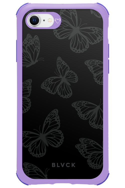 Black Butterflies - Apple iPhone SE 2022