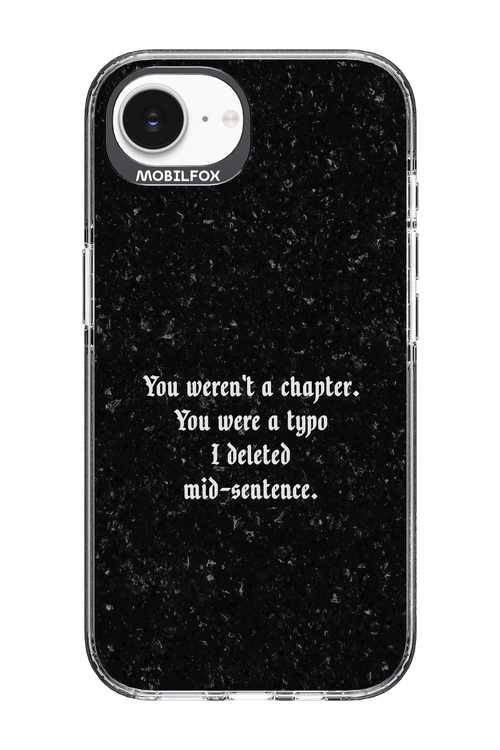 A Typo 2.0 - Apple iPhone 16e