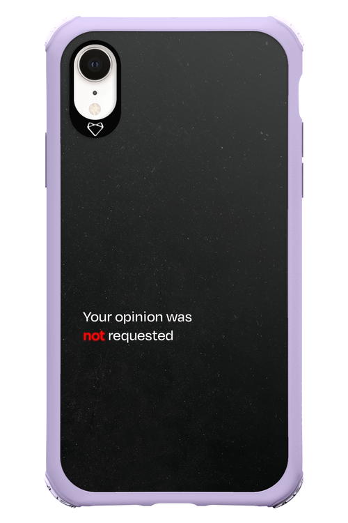 Not Requested 2.0 - Apple iPhone XR