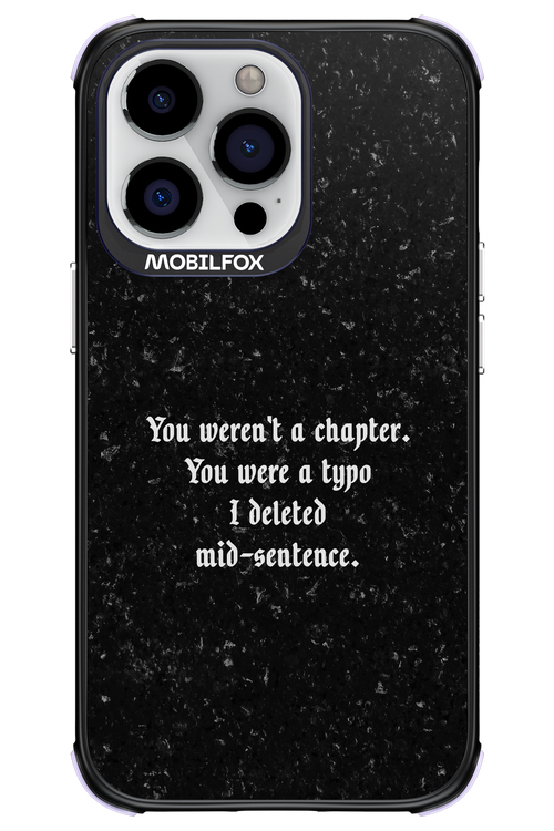 A Typo - Apple iPhone 13 Pro