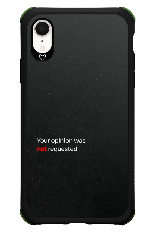 Not Requested 2.0 - Apple iPhone XR