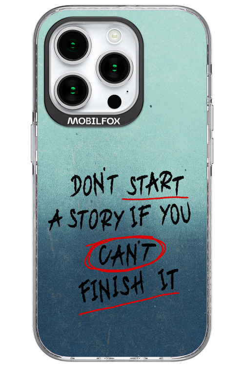 Don't Start - Apple iPhone 15 Pro