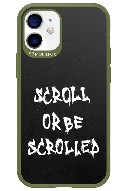 Scroll Black 2.0 - Apple iPhone 12 Mini