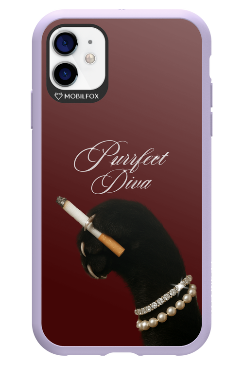 Purrfect Diva - Apple iPhone 11