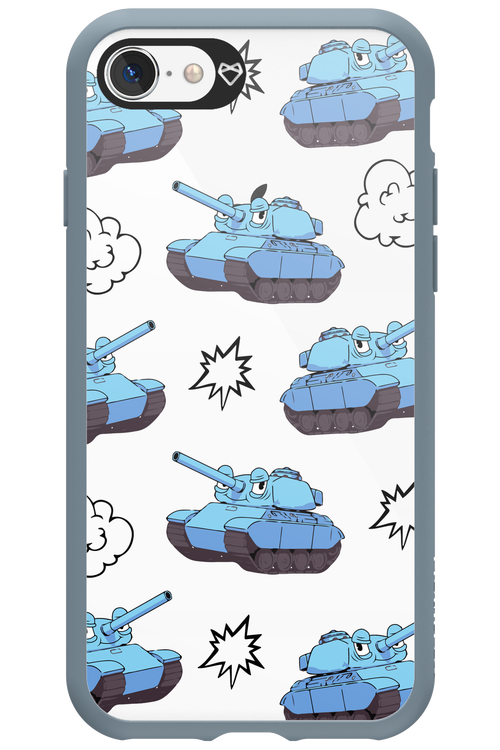 Tank Guy Transparent 2.0 - Apple iPhone 8