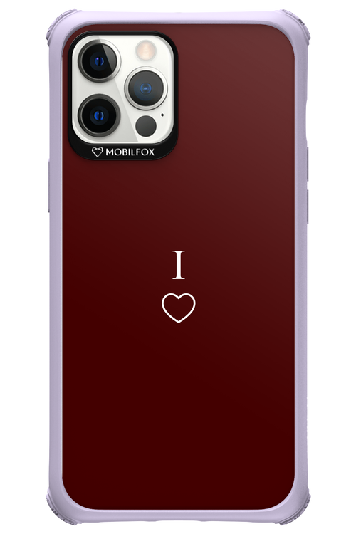 I Burgundia 2.0 - Apple iPhone 12 Pro Max