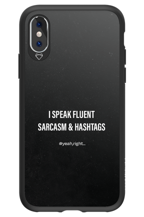 Sarcasm - Apple iPhone X