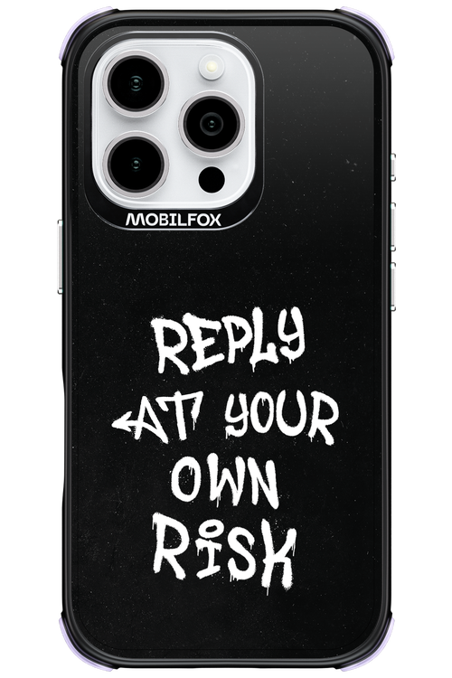 Risk Black 2.0 - Apple iPhone 16 Pro