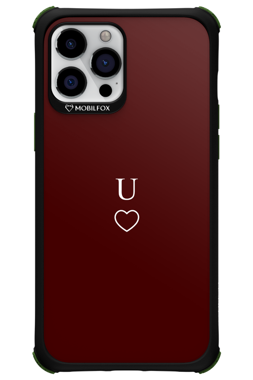 U Burgundia 2.0 - Apple iPhone 12 Pro Max