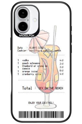 sex on the beach cocktail - Apple iPhone 16 Plus