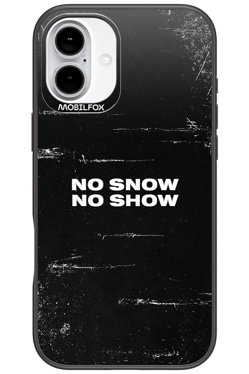 No snow, no show - Apple iPhone 16 Plus