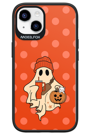 Ghost Girl (Orange) - Apple iPhone 14