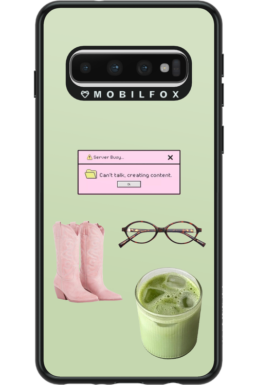 Matcha Babe - Samsung Galaxy S10
