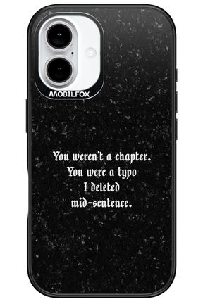 A Typo - Apple iPhone 16