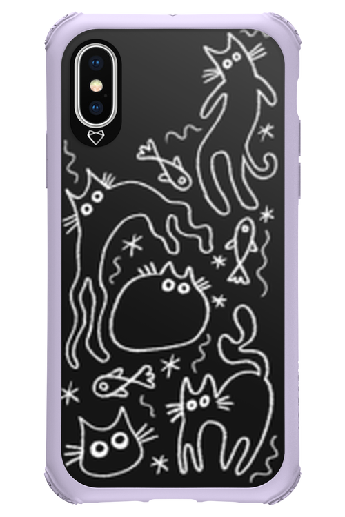 CHALK_CATS - Apple iPhone XS