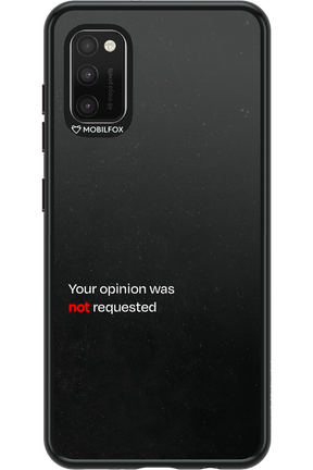 Not Requested 2.0 - Samsung Galaxy A41