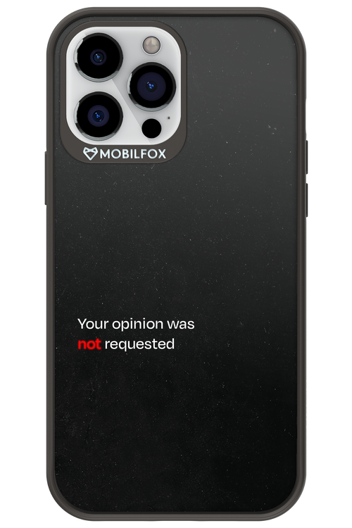 Not Requested 2.0 - Apple iPhone 13 Pro Max