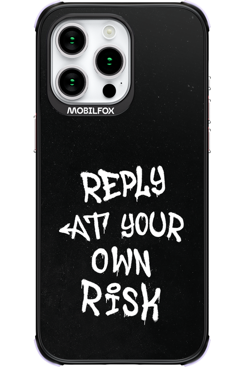 Risk Black - Apple iPhone 15 Pro Max