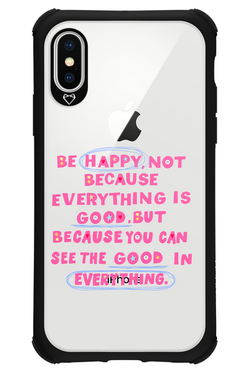 Be Happy 2.0 - Apple iPhone X