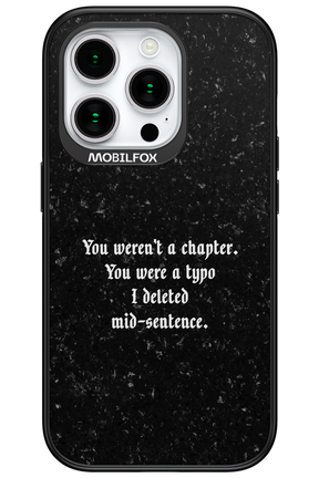 A Typo - Apple iPhone 15 Pro