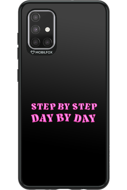 Step by Step Black - Samsung Galaxy A71