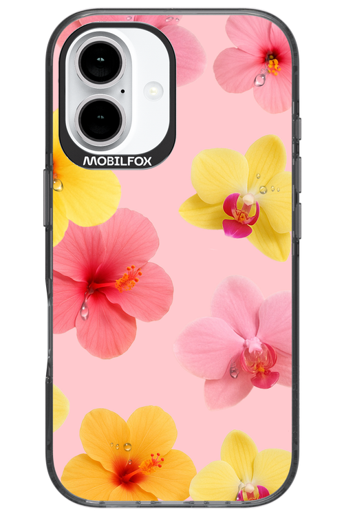 Sunset Flowers - Apple iPhone 16