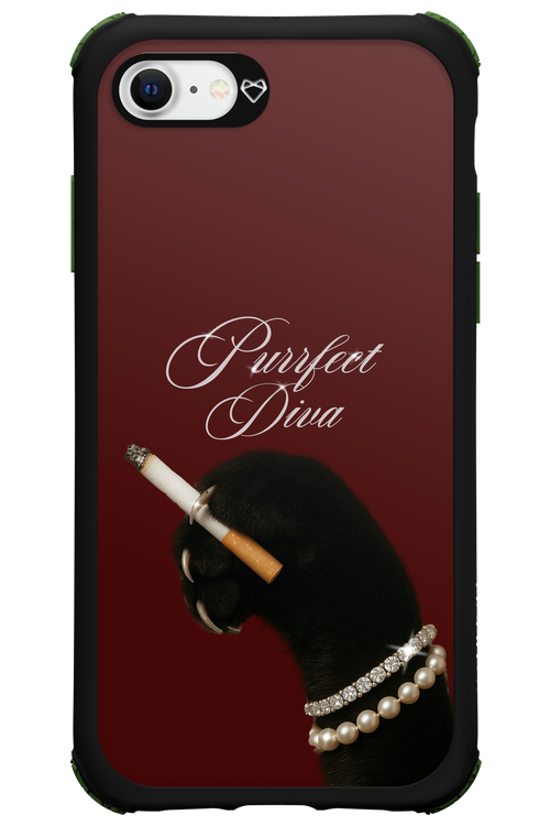 Purrfect Diva - Apple iPhone SE 2020
