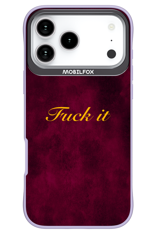 Fuck Itt - Apple iPhone 17 Pro Max