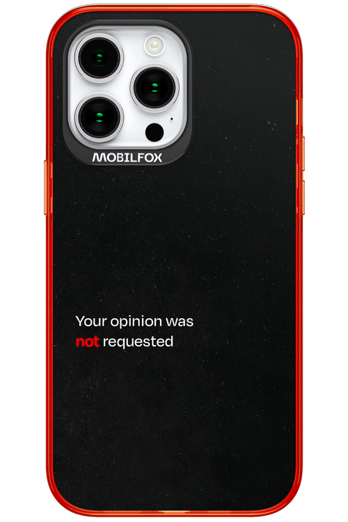 Not Requested 2.0 - Apple iPhone 15 Pro Max