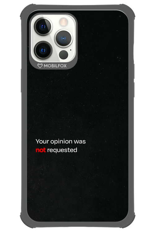 Not Requested 2.0 - Apple iPhone 12 Pro Max
