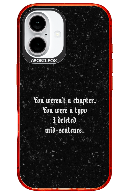 A Typo - Apple iPhone 16