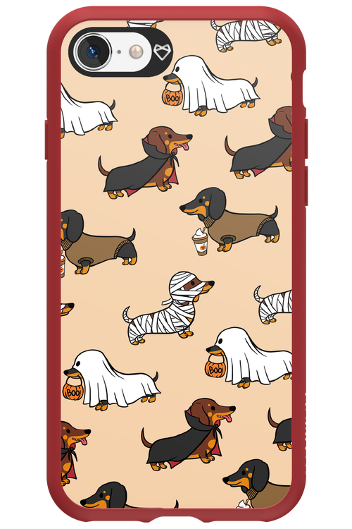 Scary Dachshund - Apple iPhone SE 2022