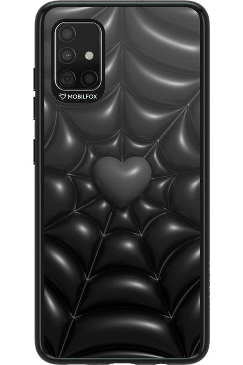 Black Spider Heart - Samsung Galaxy A51