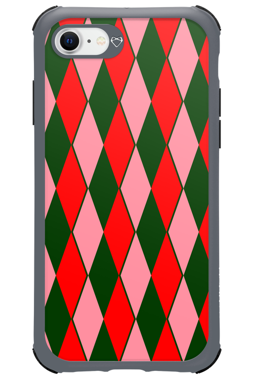 Retro Christmas - Apple iPhone 8