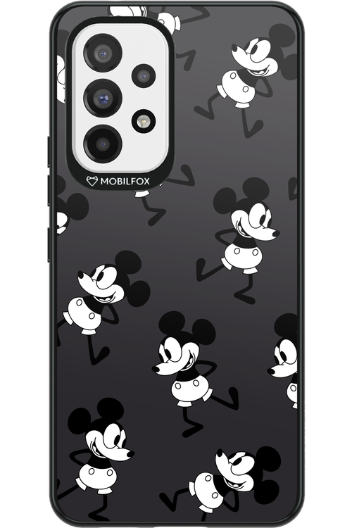 Iconic Mouse (antracite pattern) - Samsung Galaxy A53
