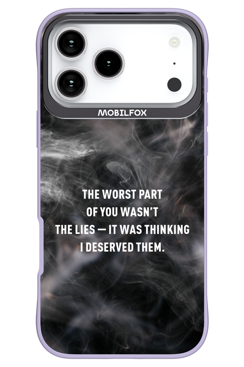 Lies - Apple iPhone 17 Pro Max