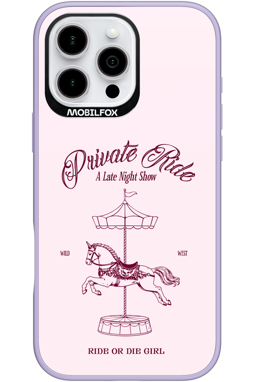 Private Ride 2.0 - Apple iPhone 16 Pro Max