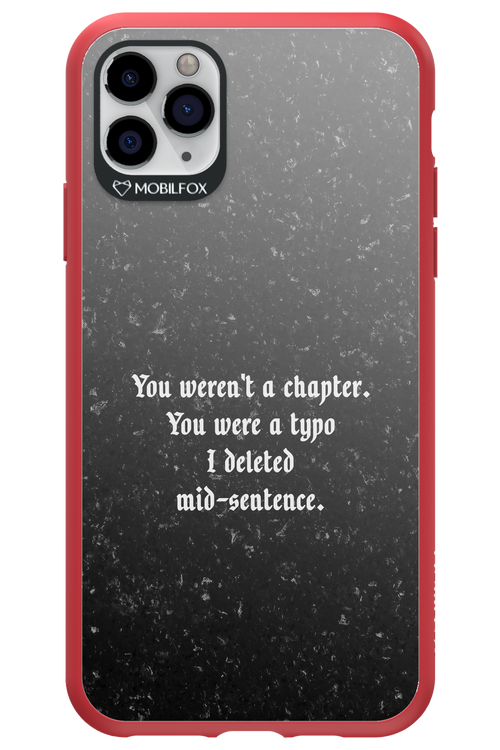 A Typo - Apple iPhone 11 Pro Max