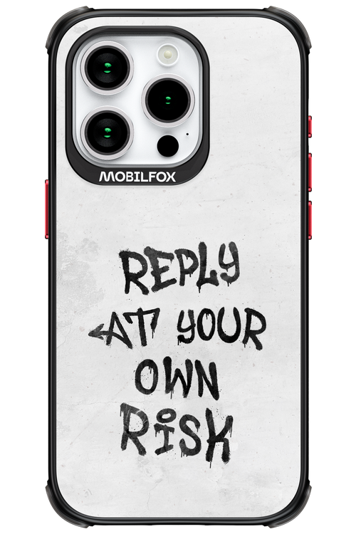 At Your Own Risk 2.0 - Apple iPhone 15 Pro