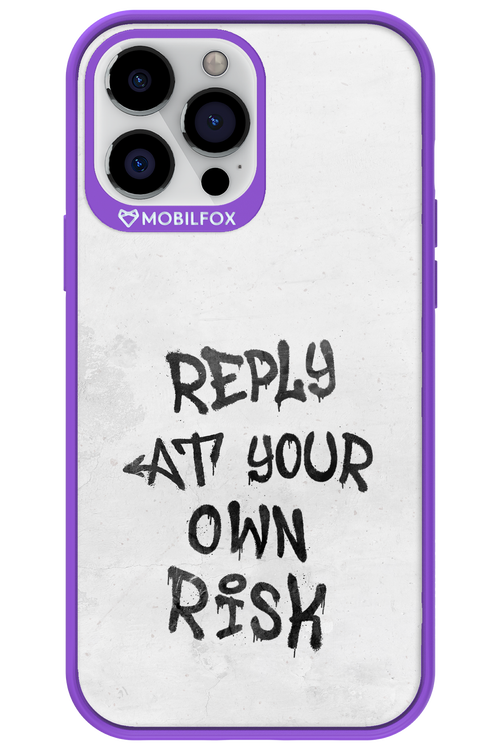 At Your Own Risk 2.0 - Apple iPhone 13 Pro Max