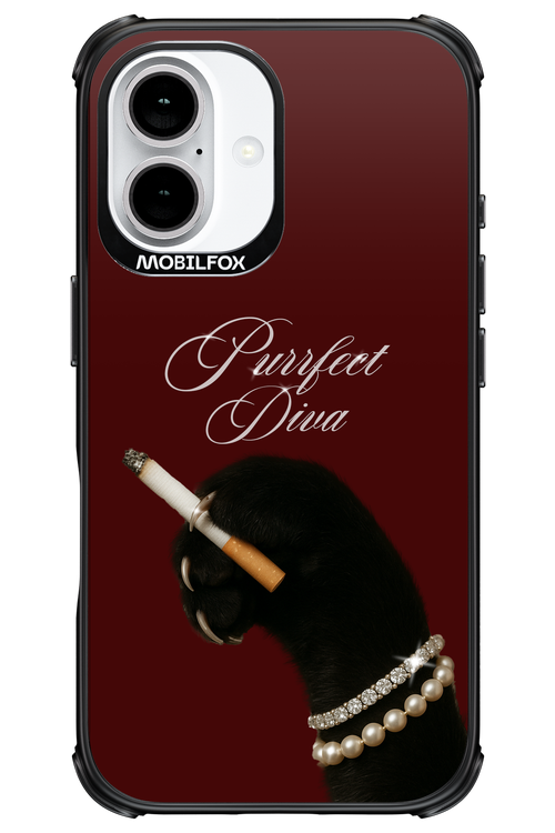 Purrfect Diva - Apple iPhone 16